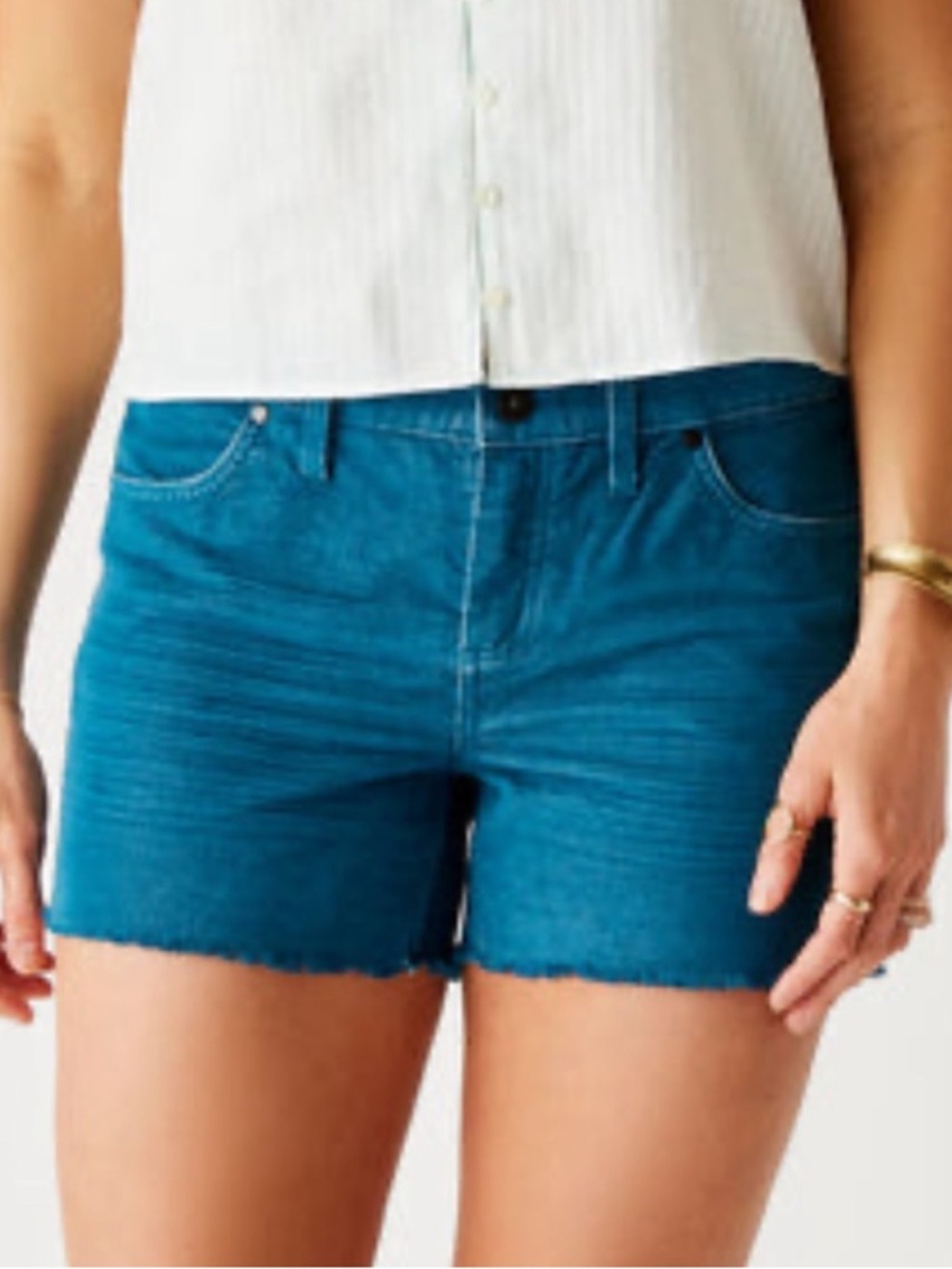 Carve Designs Oahu Blue Corduroy Shorts size 2